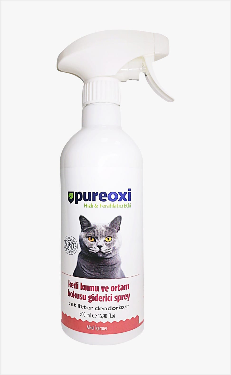 Kedi Kumu ve Ortam Kokusu Giderici Sprey - 500ml